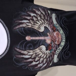 "Rock This Way" Disney Hollywood Studios Aerosmith Women's TShirt Size Med/Large